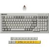 Keychron R5 Retro Wireless Mechanical Keyboard, 96% Layout Hot Swappable RGB Super Banana Switch, QMK Tri-Mode(2.4 GHz/Bluetooth/Wired), Compatible with Mac PC Linux(Keychron Super Brown Switch)