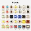 Keychron Switch Tester Kit – 35PCS Gateron Mechanical Switch Sampler with Linear, Tactile & Clicky Options (Oil King, Milky Yellow, Ink Black) for Typing & Gaming Experience Testing(35PCS Gateron Edition)
