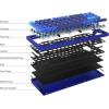 Keychron Q1 RGB Wired Custom Mechanical Keyboard, 75% Layout QMK/VIA Programmable Macro with Hot-swappable Gateron G Pro Blue Switch Double Gasket Compatible with Mac Windows Linux (White) -Version 2(Blue（Gateron G Pro Brown Switch）)
