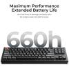 Keychron V3 Ultra TKL Mechanical Keyboard Wireless, ZMK Custom 8K Polling Rate, 2.4 GHz/Bluetooth/Wired with RGB Backlit, Pre-Lubed Silk POM Brown Switch Hot-Swappable for Mac Windows Linux(Brown Switch)