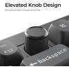 Keychron V3 Ultra TKL Mechanical Keyboard Wireless, ZMK Custom 8K Polling Rate, 2.4 GHz/Bluetooth/Wired with RGB Backlit, Pre-Lubed Silk POM Brown Switch Hot-Swappable for Mac Windows Linux(Red Switch)