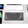 Keychron K2 Version 2 Wireless Gaming Mechanical Keyboard, Bluetooth/USB Wired Compact 84 Keys RGB LED Backlit N-Key Rollover Aluminum Frame for Mac Windows, Gateron G Pro Brown Switch(Gateron Red Switch)