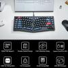 Keychron Q10 Wired Custom Mechanical Keyboard Knob Version, 75% Alice Layout QMK/VIA Programmable Macro with Hot-swappable Gateron G Pro Brown Switch Compatible with Mac Windows Linux (Black)(Hot-swap Gateron G Pro Brown Switch-B)