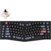 Keychron Q10 Wired Custom Mechanical Keyboard Knob Version, 75% Alice Layout QMK/VIA Programmable Macro with Hot-swappable Gateron G Pro Brown Switch Compatible with Mac Windows Linux (Black)(Hot-swap Gateron G Pro Brown Switch-B)