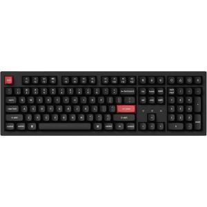 Keychron K10 Pro QMK/VIA Custom Wireless Mechanical Keyboard, 100% Full Size 108 Keys Programmable White Backlight Banana Switch, Bluetooth/USB-C Wired Gaming Keyboard for Mac Windows Linux(Banana Switch)
