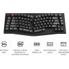 Keychron V10 Ultra 8K Wireless Mechanical Keyboard, 75% Alice Ergonomic Layout, 8000Hz 2.4GHz/Bluetooth 5.3/USB-C Wired, Hot-Swappable ZMK Custom Keyboard with Knob,PBT Keycaps for Mac & Windos(Black-Browns witch)