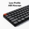 Keychron K3 Version 2, 84 Keys Ultra-Slim Wireless/Wired Mechanical Keyboard with White LED Backlit, Low-Profile Gateron Mechanical Blue Switch Compatible with Mac Windows(Bule Switch)