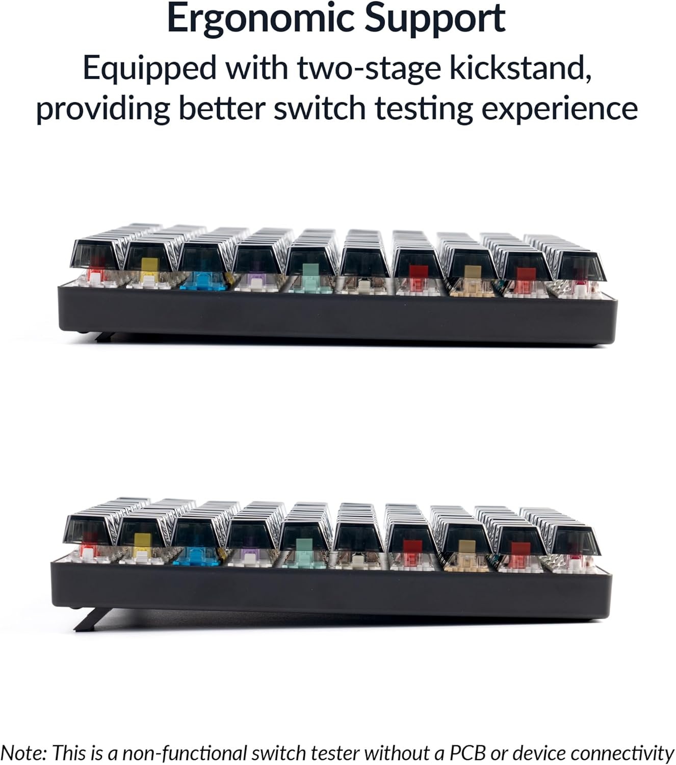 imageKeychron Switch Tester 100 Max Edition 88 Mechanical amp 12 Magnetic HE Switches Testing Kit with 100 Labeled Keycaps Includes KeychronGateronKailhHuano Pro Mechanical Keyboard Feel100Switch Max Edition