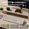 Keychron K10 HE Hall Effect Keyboard, Ultra-Fast Lime Silent Banana Magnetic Switch, Full-Size Tri-Mode Wireless Keyboard with Rapid Trigger, Adjustable Actuation, RGB, Aluminum + Wood Frame(White)