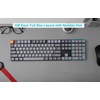 Keychron K5 Max Ultra-Slim Wireless Custom Mechanical Keyboard, QMK/VIA Programmable 3-Mode Bluetooth/2.4 GHz/Wired with RGB Backlight Low Profile Gateron Brown Switch, PBT Keycaps for Mac Win Linux(Gateron Red Switch)