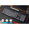 Keychron K5 Max Ultra-Slim Wireless Custom Mechanical Keyboard, QMK/VIA Programmable 3-Mode Bluetooth/2.4 GHz/Wired with RGB Backlight Low Profile Gateron Brown Switch, PBT Keycaps for Mac Win Linux(Gateron Brown Switch)