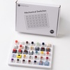 Keychron Switch Tester 100 Max Edition, 88 Mechanical & 12 Magnetic HE Switches Testing Kit with 100 Labeled Keycaps, Includes Keychron/Gateron/Kailh/Huano, Pro Mechanical Keyboard Feel(35-Switch Kailh Edition)