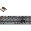 Keychron K5 Max Ultra-Slim Wireless Custom Mechanical Keyboard, QMK/VIA Programmable 3-Mode Bluetooth/2.4 GHz/Wired with RGB Backlight Low Profile Gateron Brown Switch, PBT Keycaps for Mac Win Linux(Gateron Brown Switch)