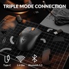 Keychron G3 8K Carbon Fiber Wireless Gaming Mouse, 30000 DPI – PAW 3950 Sensor, 47±3g Ultra-Lightweight, Wired/BT/2.4GHz, 160Hr Battery Life, 5 Programmable Buttons, Windows/Mac/Linux – Black(Black)