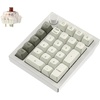 Keychron Q0 Max Wireless Custom Mechanical Numpad, 2.4 GHz/Bluetooth 5.1/Wired QMK Number Pad, RGB Hot-Swappable with Gateron Brown Switch for Laptop Mac Windows Linux – White(Gateron Jupiter Brown Switch-White)