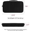 Keychron Carrying Case for K3 / K3 Pro / K3 Max / S1 – Black EVA Hard Shell Canvas Bag with Comfortable Handle for Travel & Storage(K2)