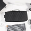 Keychron Carrying Case for K3 / K3 Pro / K3 Max / S1 – Black EVA Hard Shell Canvas Bag with Comfortable Handle for Travel & Storage(K3)