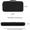 Keychron Carrying Case for K3 / K3 Pro / K3 Max / S1 – Black EVA Hard Shell Canvas Bag with Comfortable Handle for Travel & Storage(Q1)