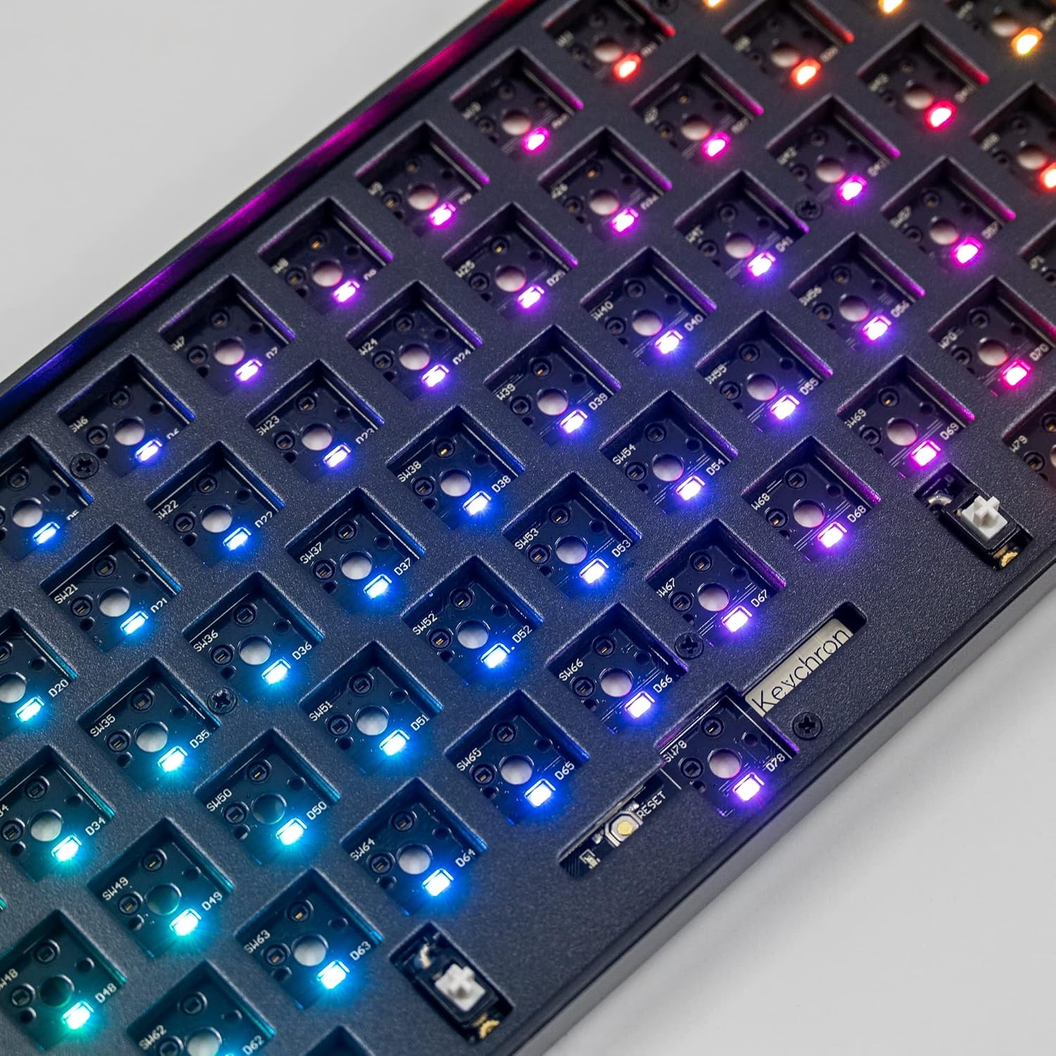 image:imageKeychron K2 Pro Mechanical Keyboard with White Backlight K Pro Red Switch BlackK Pro Red Switch