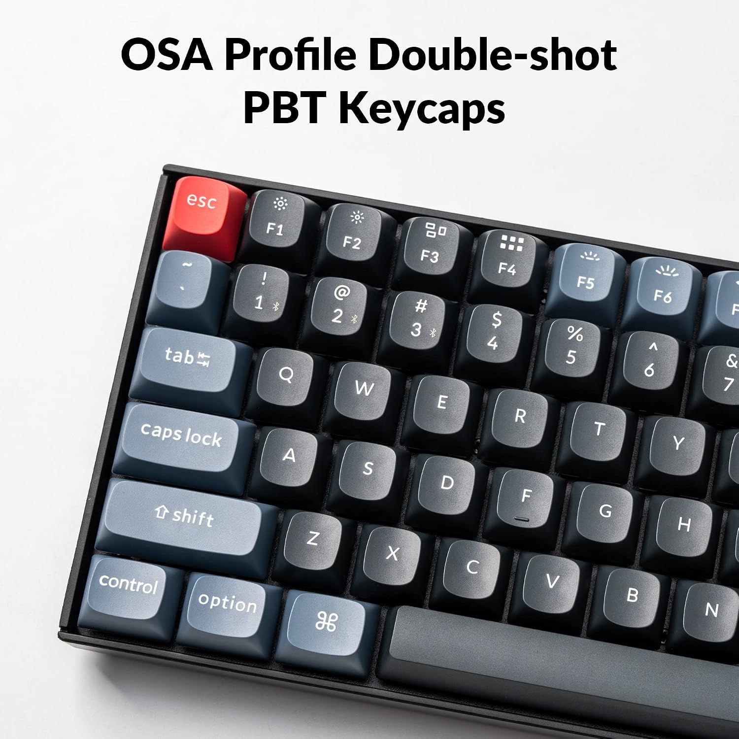 image:imageKeychron K2 Pro QMKVIA Wireless Mechanical Keyboard HotSwappable K Pro Red Switch with 75 Layout Custom Programmable Macro RGB Backlight PBT Keycaps Wired Keyboard for Mac Windows LinuxK Pro Red Switch