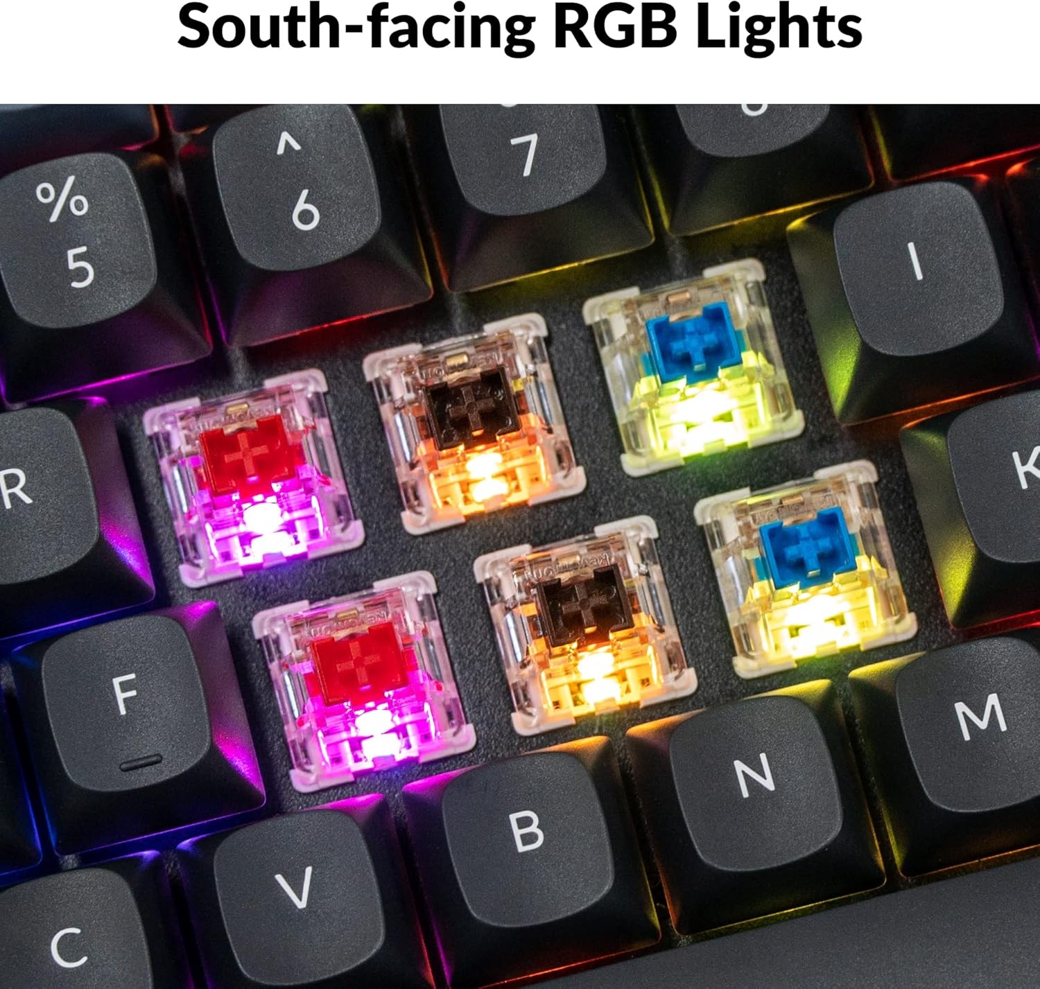 image:imageKeychron K2 Pro QMKVIA Wireless Mechanical Keyboard HotSwappable K Pro Red Switch with 75 Layout Custom Programmable Macro RGB Backlight PBT Keycaps Wired Keyboard for Mac Windows LinuxK Pro Red Switch