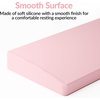 Keychron Silicone Wrist & Palm Rest, 17.6″ Full Size for K10 Pro / K10 Max, Q6/V6 Series (Pro/Max/Ultra/HE), Washable, Non-Slip Base, Typing Support, Light Pink(Light Pink)