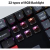Keychron K5 Pro Hot-swappable Ultra-Slim Custom Mechanical Keyboard, RGB Full Size QMK/VIA Programmable Wireless Bluetooth/USB Wired Keyboard for Mac Windows Linux – Low Profile Gateron Red Switch(Hot-swappable Brown Switch)