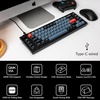 Keychron Q65 Wired 65% Layout Compact Mechanical Keyboard, QMK/VIA Macro Keys Knob Hot-Swappable Aluminum Body Gaming 1000 Hz Polling Rate Compatible with Mac Windows Linux-Gateron Brown Switch(Carbon Black-Blue Switch)