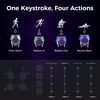 Keychron Q3 HE Wireless Custom Gaming Keyboard, 80% TKL Rapid Trigger, 2.4 GHz/Bluetooth/Wired, QMK Aluminum RGB Gateron Double-Rail Magnetic Switch PBT Keycaps for Mac Windows Linux, Purple(Purple)